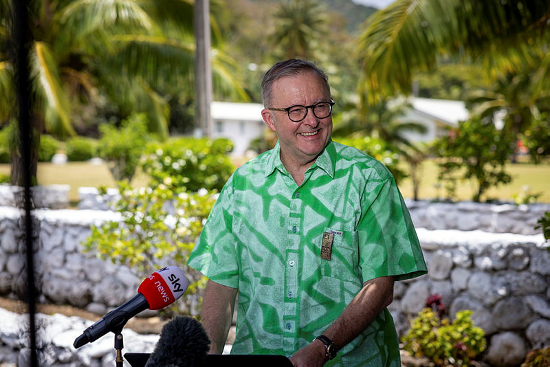 Prime Minister Albanese at the 2023 Pacific Islands Forum Leaders
