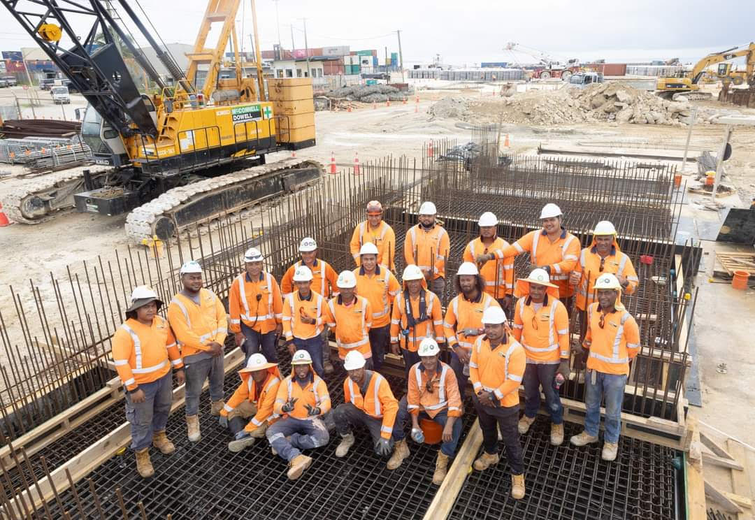 With Tongans holding 82% of jobs in the port upgrade project, local employment has increased, and women make up at least 10% of construction roles.