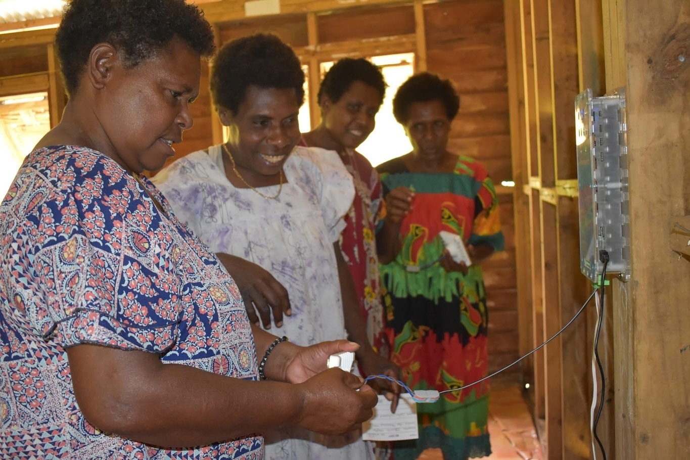 Sixty households in Lawital village now have access to solar power