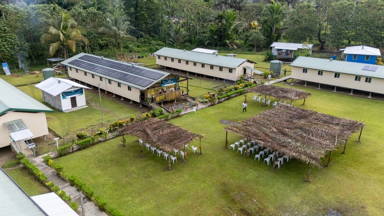 Kokoda College’s new solar mini-grid ensures reliable energy for better learning.
