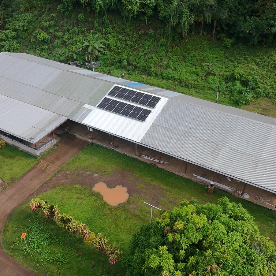  Delivering clean, reliable power to remote clinics with support from the Australian Government and REnew Pacific.