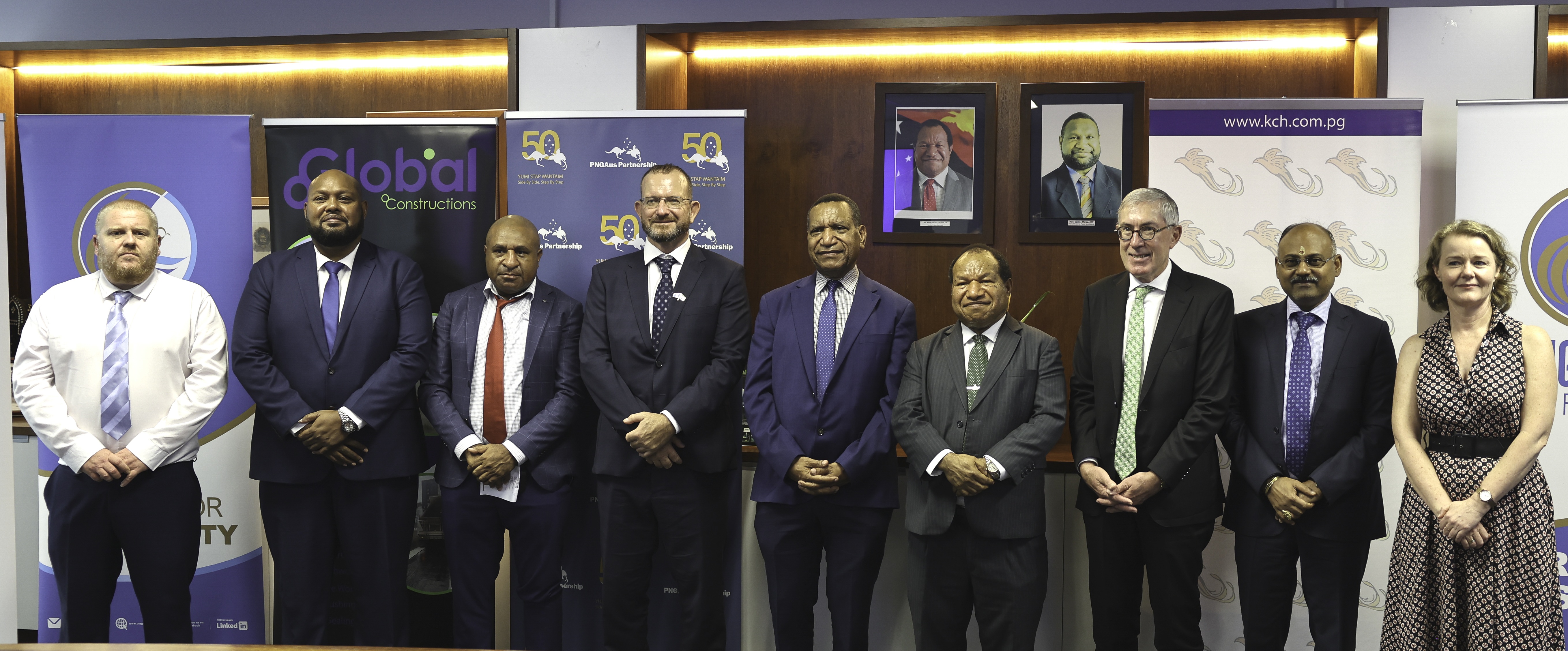 Local and international partners come together to deliver critical port infrastructure