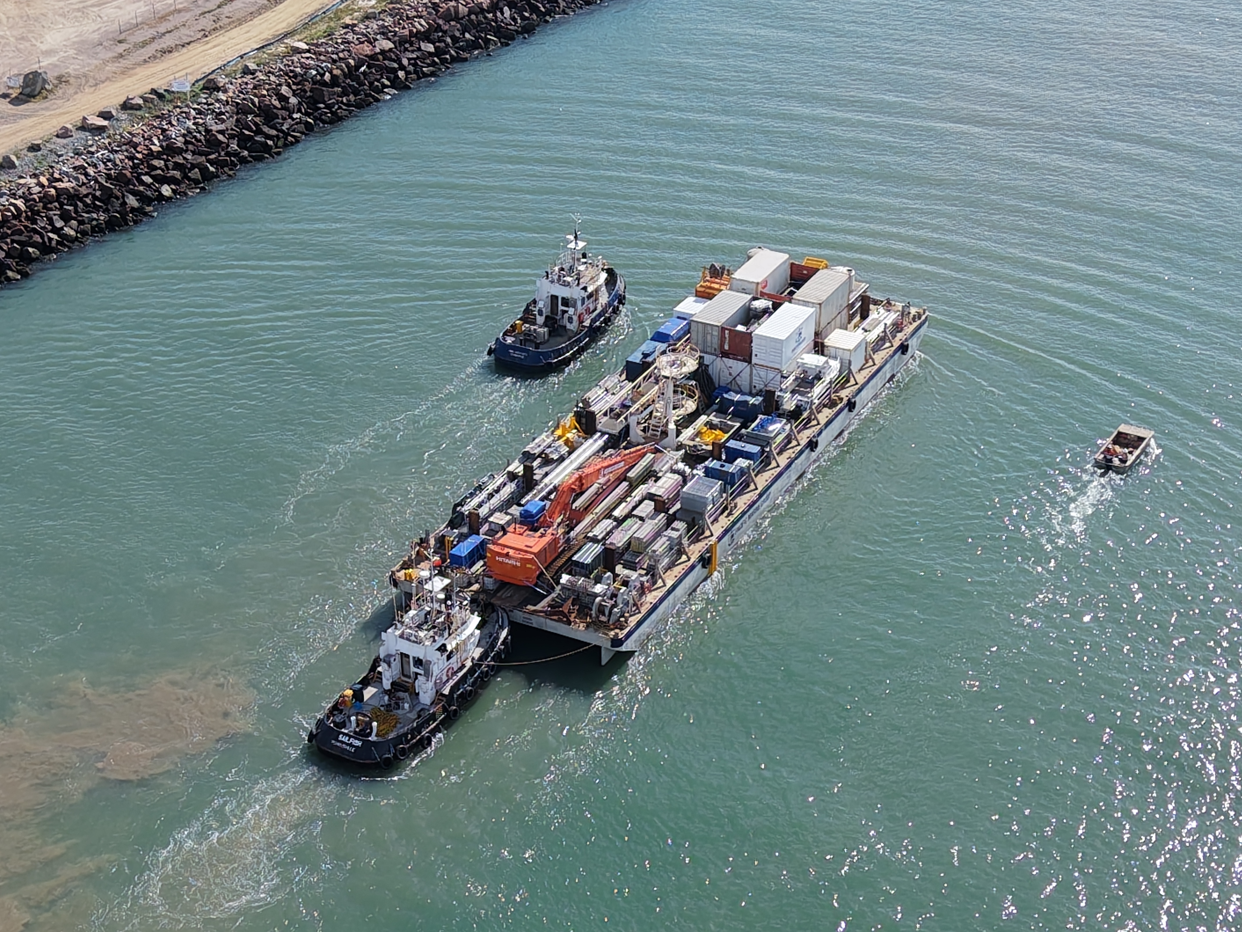 Kimbe barge, Papua New Guinea
