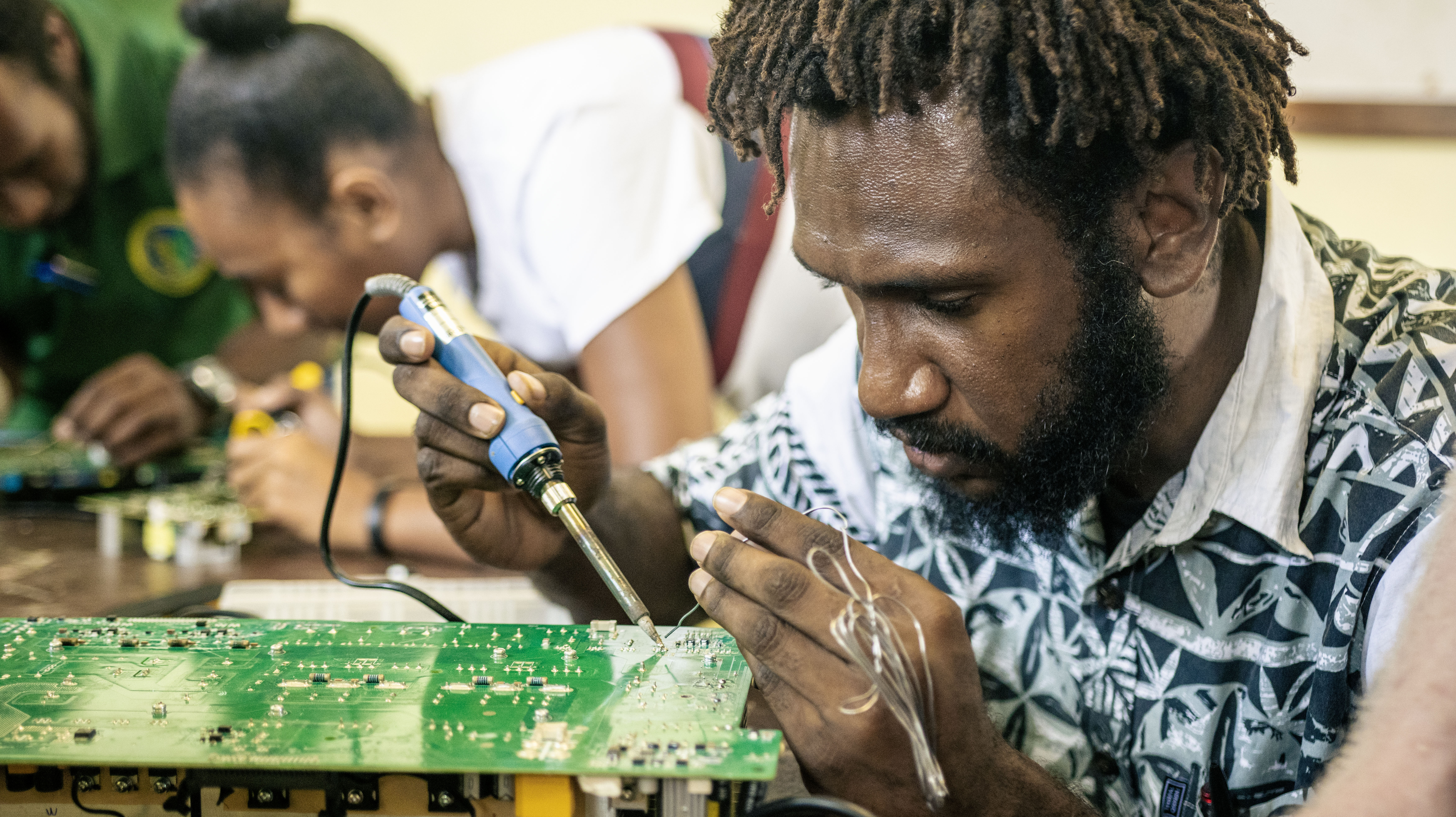The solar repair training course launched last month in Vanuatu’s Tafea Province involved 48 participants from five islands