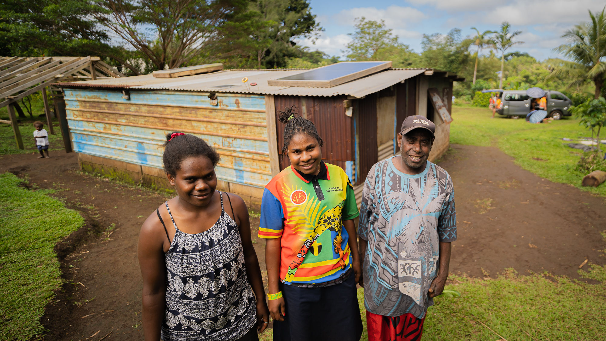 More than 800 people across Lawital’s 115 households are benefitting from new solar lighting and charging systems