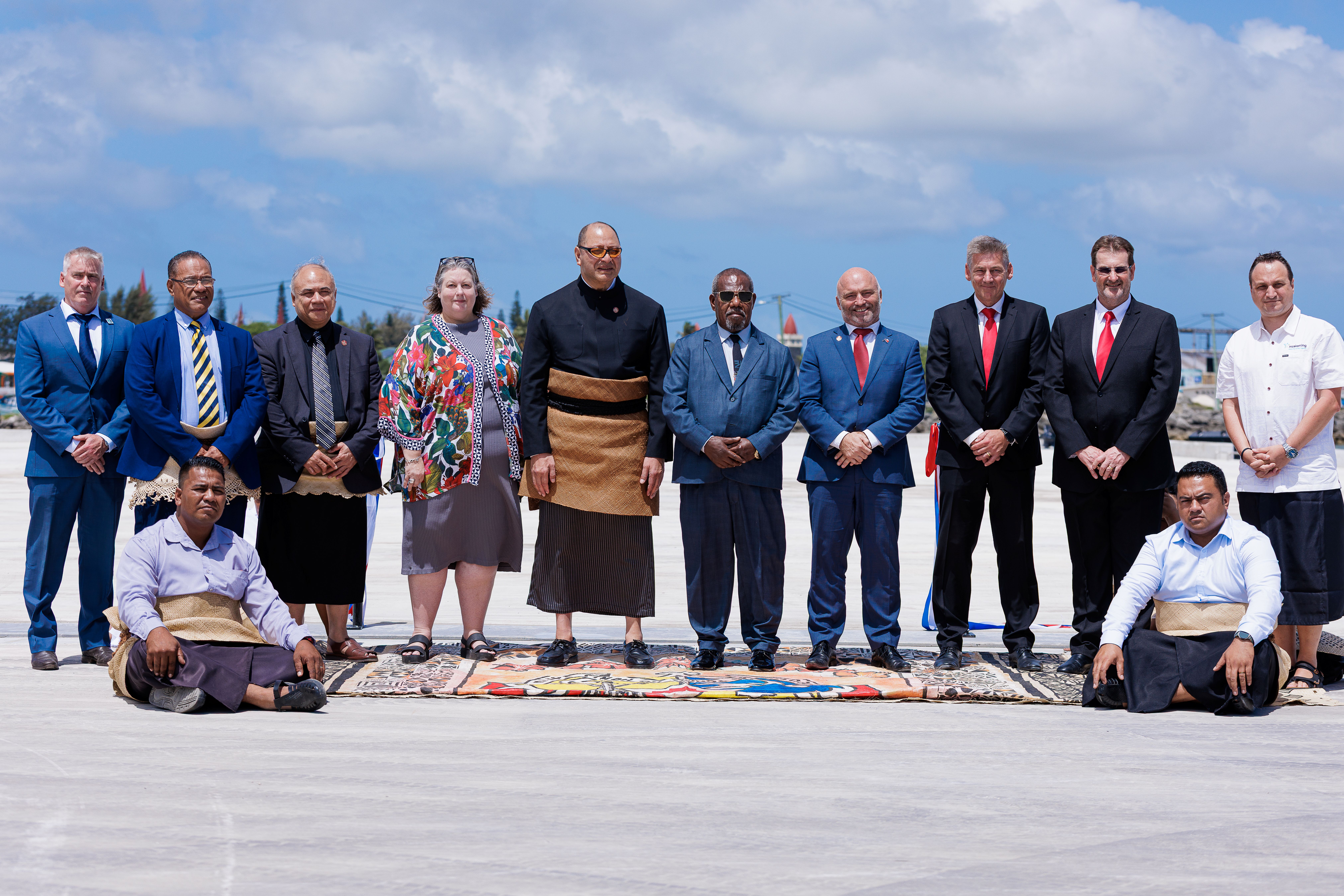 AIFFP Celebrates Completion of Tonga Port 