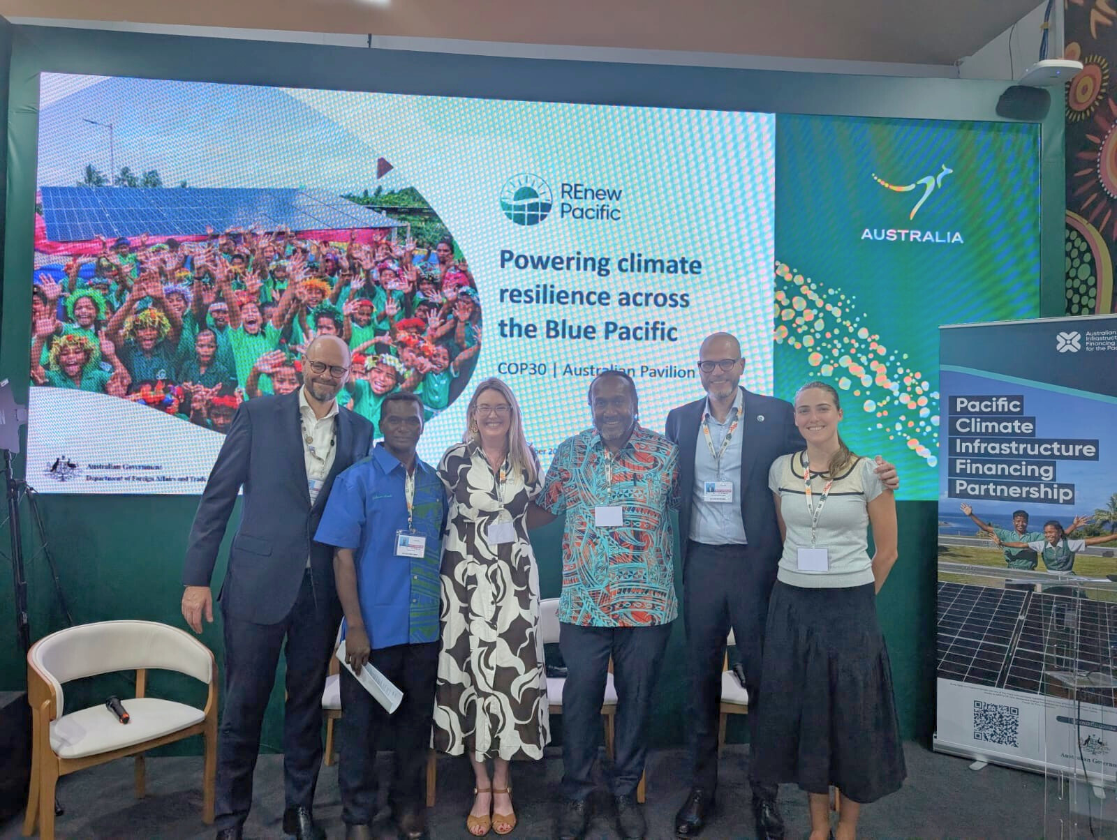 REnew Pacific takes centre stage at the COP30 Australian Pavilion
