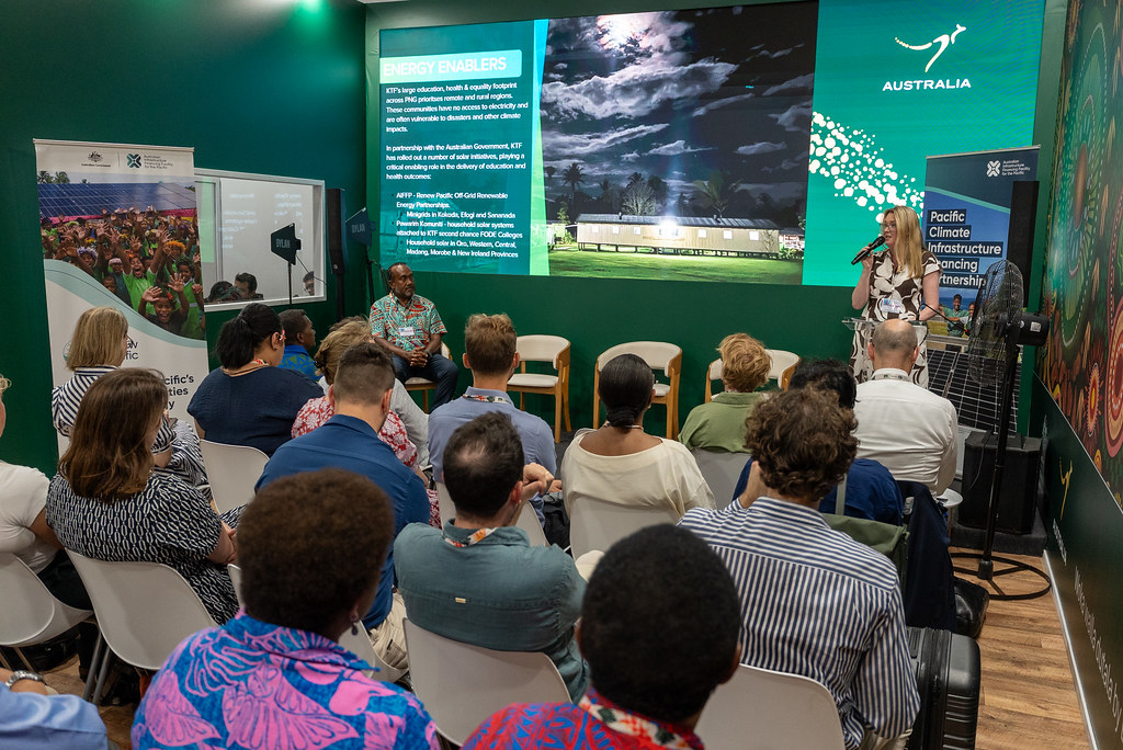 The REnew Pacific program saw standing-room-only crowds at the Australian Pavilion to technical conversations at the Disaster Resilient Infrastructure Pavilion