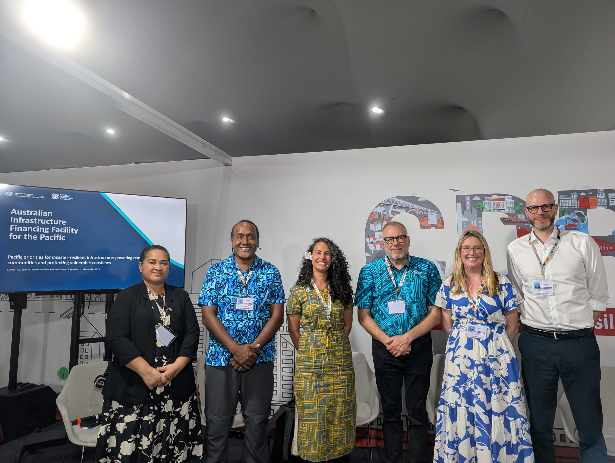 The REnew Pacific delegation at COP30 in Belém