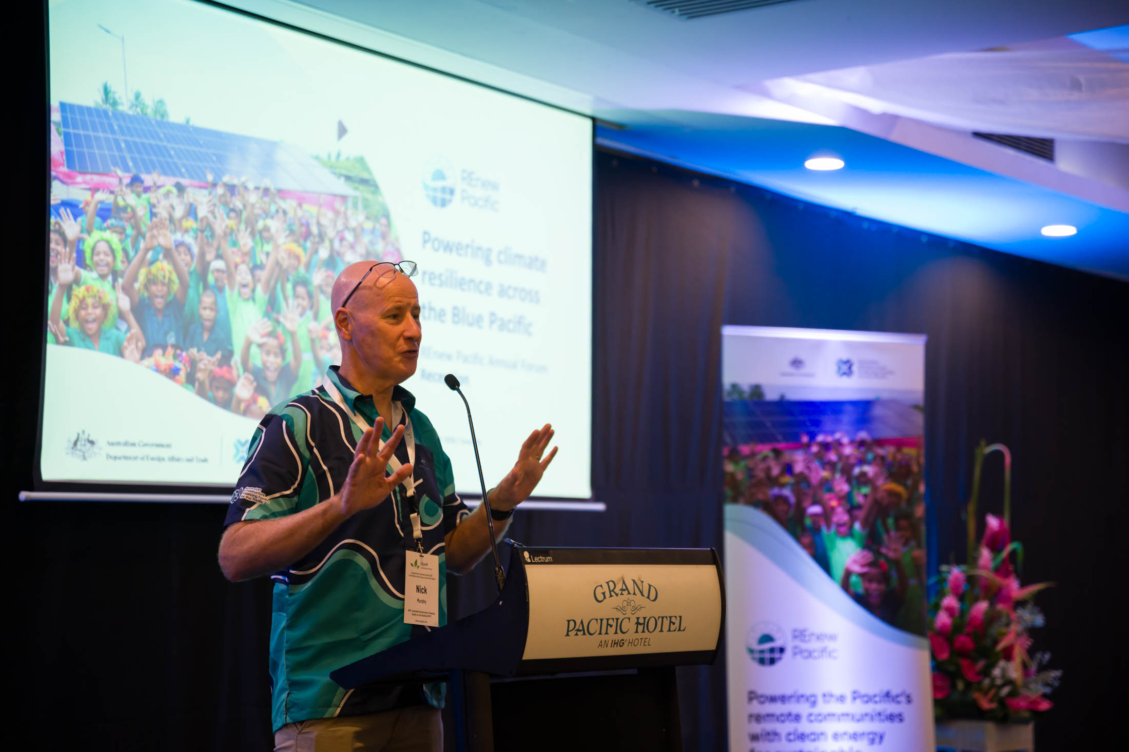 AIFFP Investment Manager Nick Murphy at the event